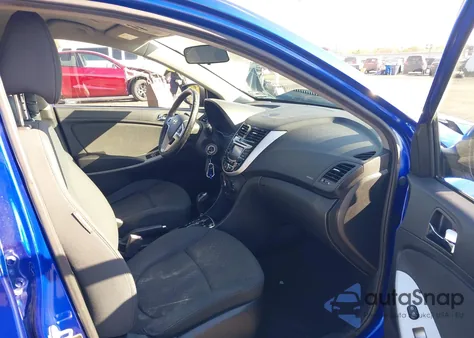 2012 Hyundai Accent Se из США, поврежденный, VIN KMHCU5AE6CU019556